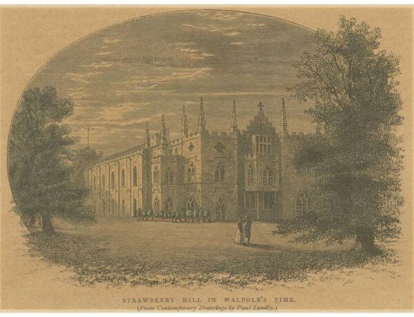 Strawberry Hill in Walpole’s time