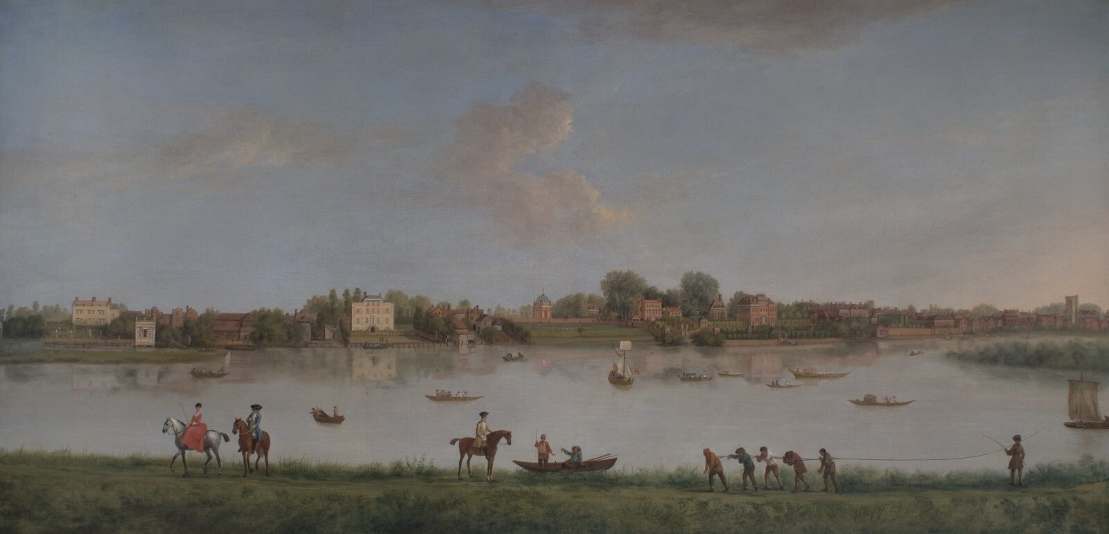 <p>Tillemans, Peter </p><p>The Prospect of the River Thames at Twickenham</p><p>1724 – 1730 (circa)&nbsp;</p>